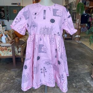 Lazy Oaf x Manjit Thapp Babydoll Dress